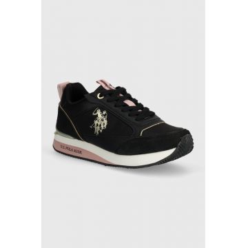 U.S. Polo Assn. sneakers FRISBY culoarea negru, FRISBY004W 4YN2