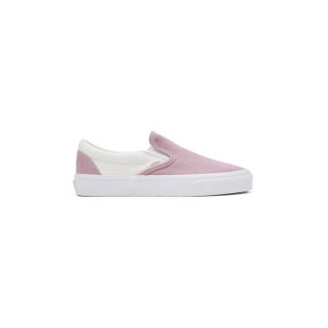 Vans tenisi Classic Slip-On femei, culoarea roz, VN000CT5LTP1