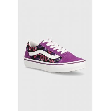 Vans tenisi copii culoarea violet