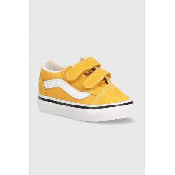 Vans tenisi copii Old Skool V culoarea galben