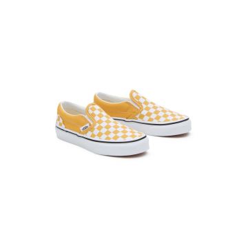 Vans tenisi copii UY Classic Slip-On culoarea galben