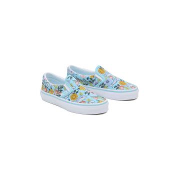 Vans tenisi copii UY Classic Slip-On culoarea turcoaz