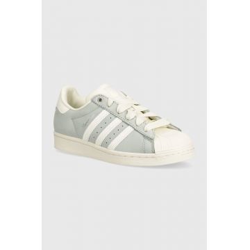 adidas Originals adidași din nubuc Superstar W culoarea gri, IE3038