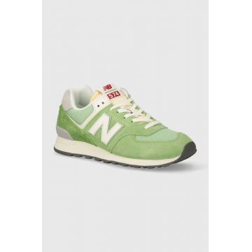 New Balance sneakers 574 culoarea verde, U574RCC