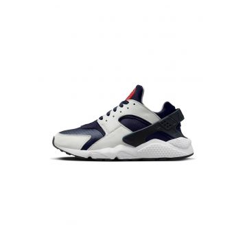 Pantofi de piele si material textil pentru alergare Air Huarache