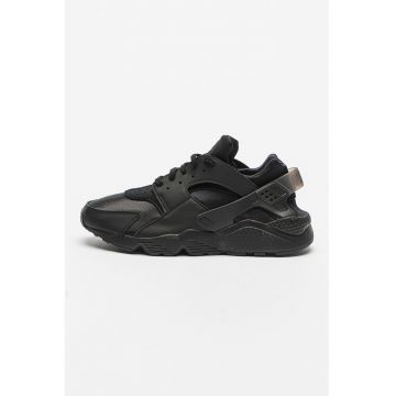 Pantofi de piele si material textil pentru alergare Air Huarache