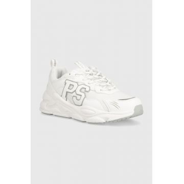 PLEIN SPORT sneakers Lo-Top Sneakers culoarea alb, USC0611 STE003N 0101