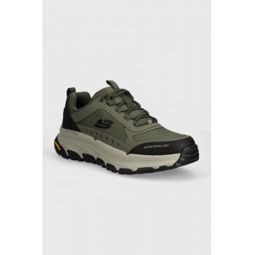 Skechers pantofi D'Lux Trekker barbati, culoarea verde