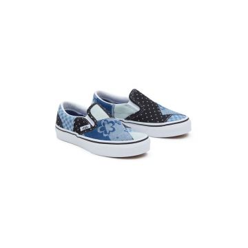 Vans tenisi copii UY Classic Slip-On Patchwork