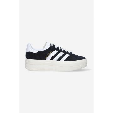 adidas Originals sneakers W Gazelle Bold culoarea negru HQ6912