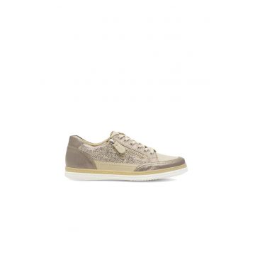 Pantofi sport dama -  590559 - Piele naturala - Bej