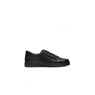 Pantofi sport dama -  590559 - Piele naturala - Negru