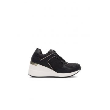 Pantofi sport dama -  590559 - Sintetic/Textil - Negru