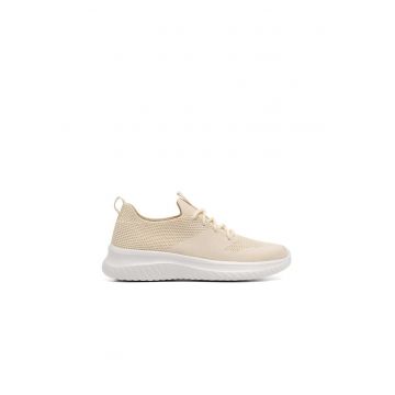 Pantofi sport dama -  590559 - Textil - Bej -