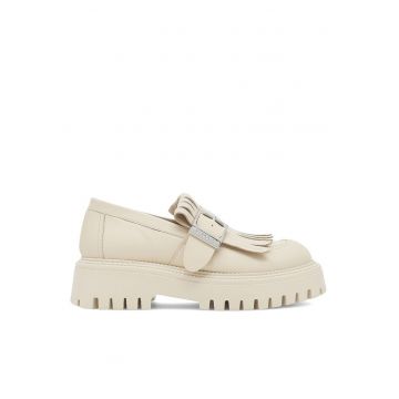 Pantofi sport dama -  Piele naturala - Bej
