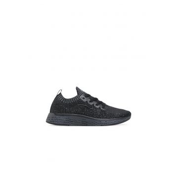 Pantofi sport dama -  208309 - Plastic/Textil - Negru