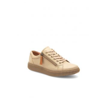 Pantofi sport dama -  334132 - Piele naturala - Bej