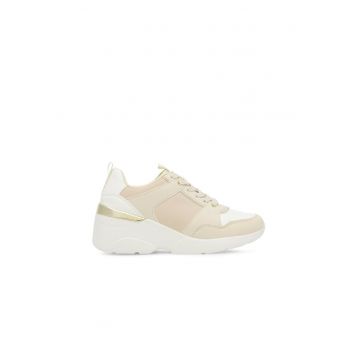 Pantofi sport dama -  590559 - Piele ecologica - Bej