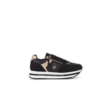 Pantofi sport dama -  590559 - Sintetic/Textil - Negru -