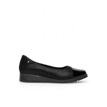 Pantofi sport dama -  Piele naturala - Negru