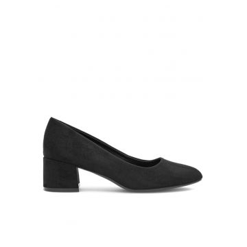 Pantofi sport din textil pentru dama  Negru