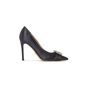 Pantofi dama - 303560 - Textil - Negru