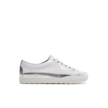 Pantofi sport dama  303662790 - Piele naturala - Alb