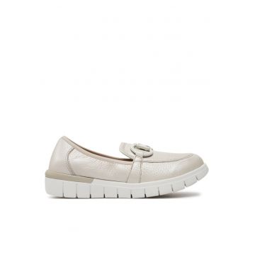 Pantofi sport dama  303663346 - Piele naturala - Ecru