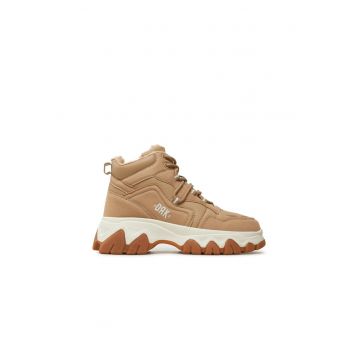 Pantofi sport dama -  64662 - Piele ecologica - Bej