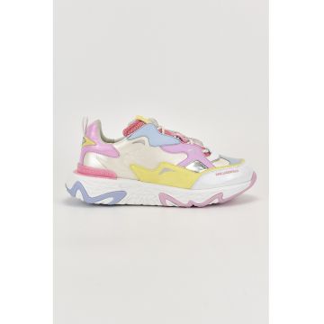 Pantofi sport cu aspect masiv si accente cu model colorblock Blaze