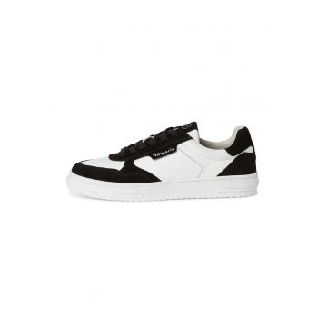 Pantofi sport cu garnituri de piele intoarsa