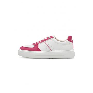 Pantofi sport cu insertii din piele intoarsa