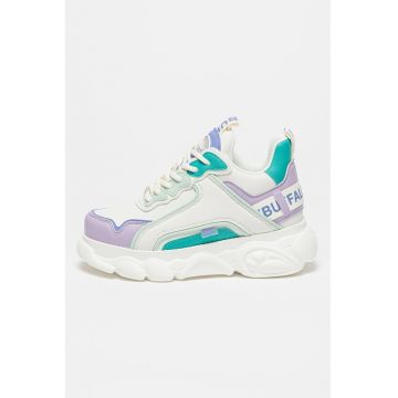 Pantofi sport cu model colorblock Cld Chai