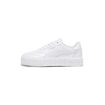 Pantofi sport de piele cu accente lacuite Cali Court