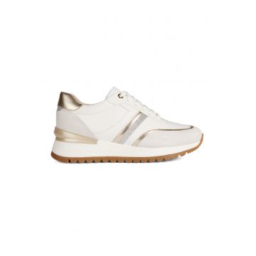 Pantofi sport de piele cu garnituri din piele intoarsa Desya