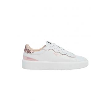 Pantofi sport de piele cu garnituri sintetice