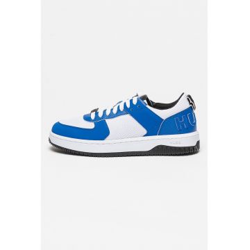 Pantofi sport de piele ecologica si material textil Kilian