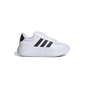 Pantofi sport flatform de piele ecologica Grand Court