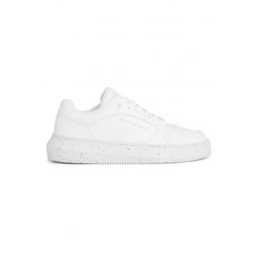 Pantofi sport  pentru Femei - chunky cupsole low lth eco - YW0YW01179-0K8 - Alb