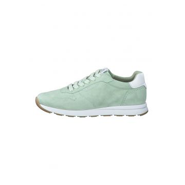 Pantofi sport uni de piele intoarsa