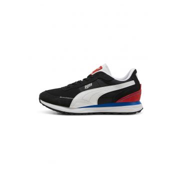 Pantofi sport unisex cu detalii de piele intoarsa Road Rider