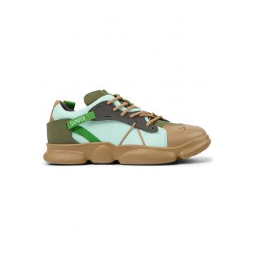 Pantofi sport unisex de piele cu aspect masiv Karst 1165