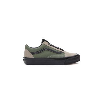 Vans tenisi Premium Standards Old Skool 36 barbati, culoarea verde, VN000CQDCL31