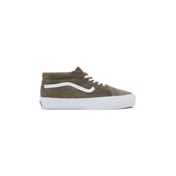 Vans tenisi Premium Standards Sk8-Mid Reissue 83 barbati, culoarea maro, VN000CQQCHZ1
