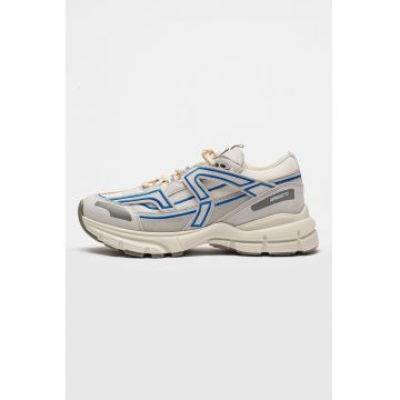 Pantofi sport cu detalii de piele intoarsa Marathon 50