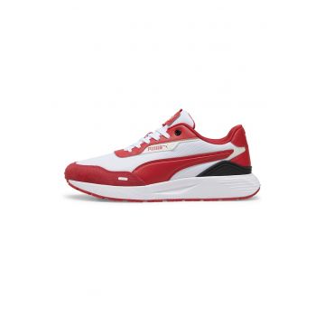 Pantofi sport cu garnituri de piele ecologica Runtamed Plus