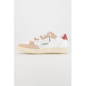 Pantofi sport cu garnituri de piele intoarsa
