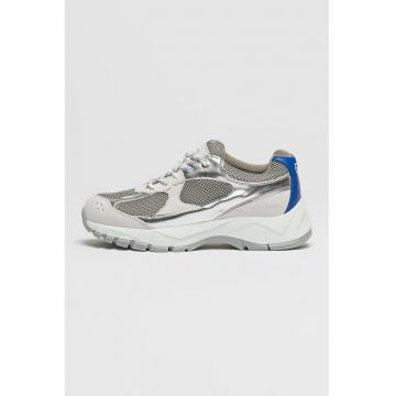 Pantofi sport cu insertii de piele