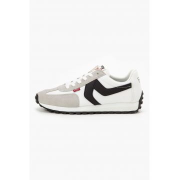 Pantofi sport cu insertii de piele intoarsa
