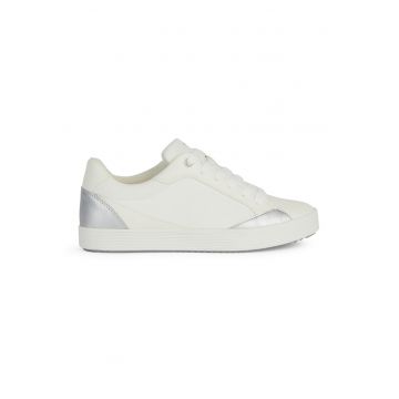 Pantofi sport cu insertii din material textil